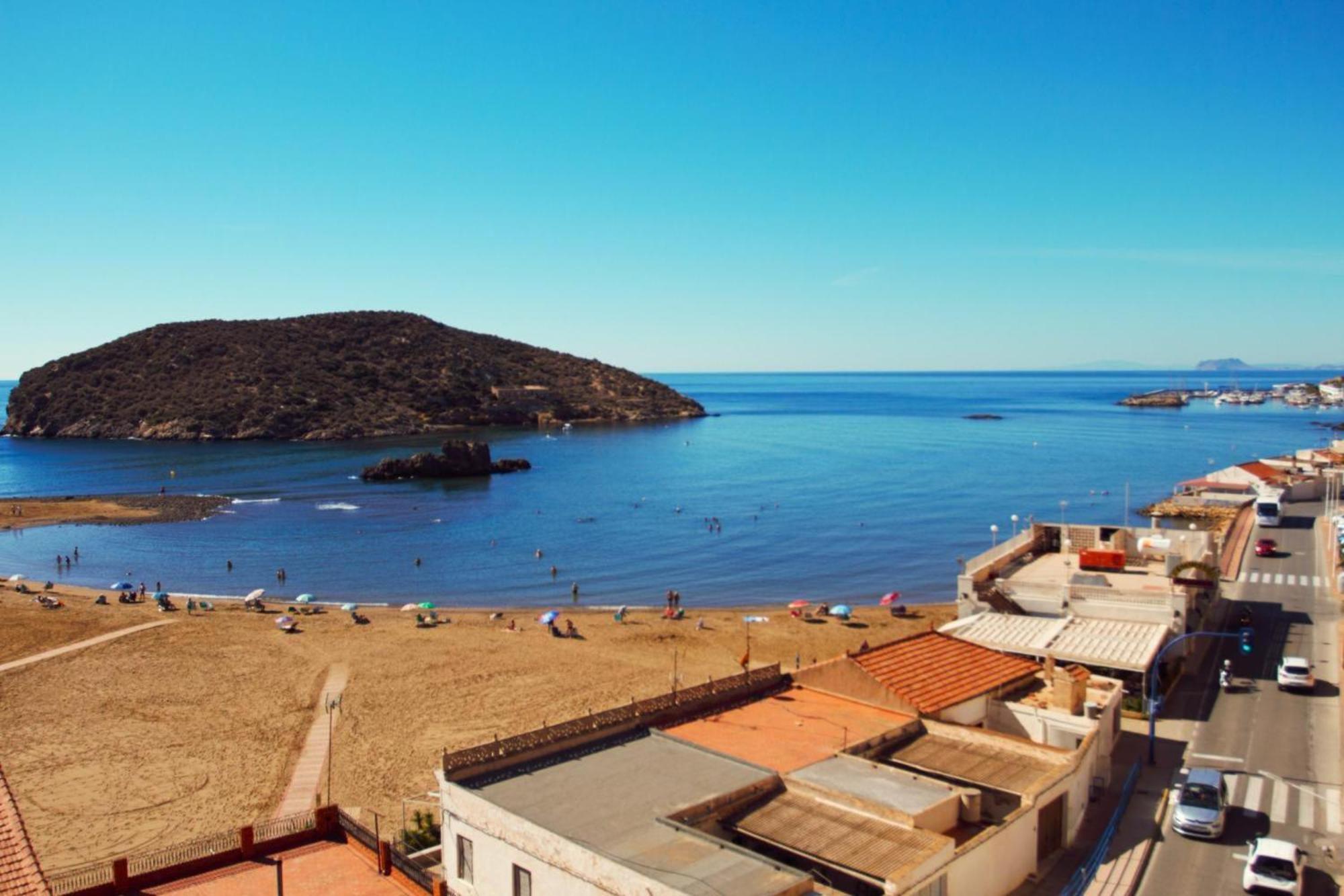 Brisa Del Mar Primera Linea De Playa Puerto de Mazarron Ngoại thất bức ảnh