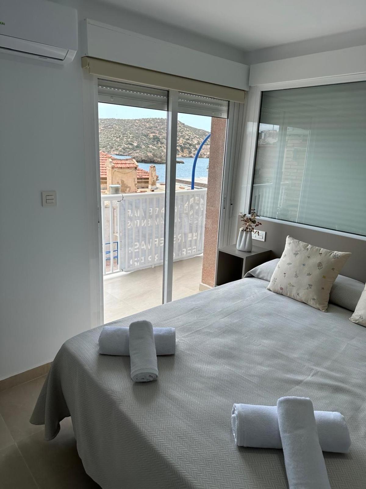 Brisa Del Mar Primera Linea De Playa Puerto de Mazarron Ngoại thất bức ảnh